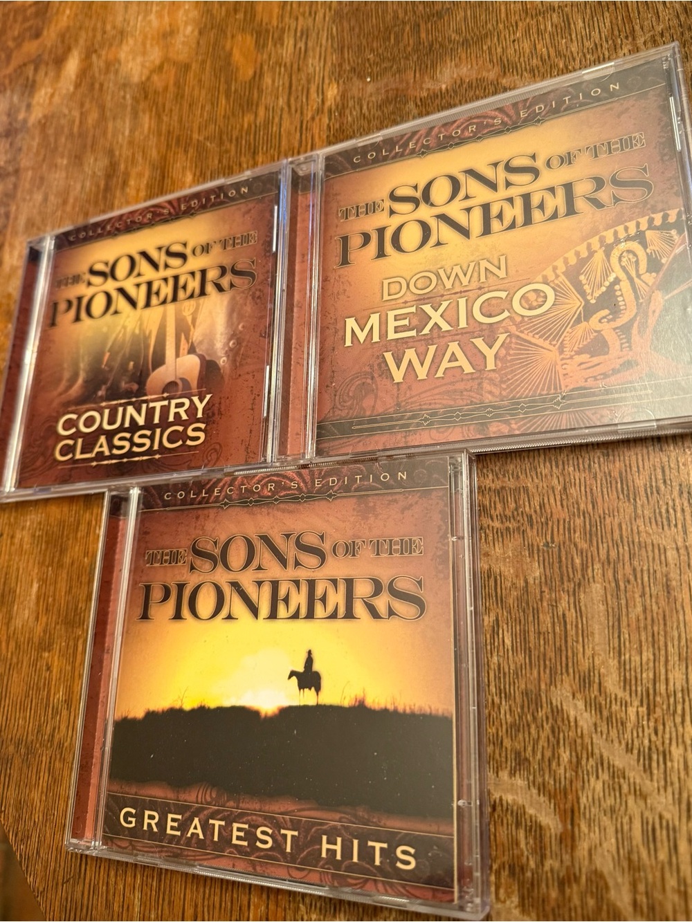3 Sons of Pioneers CD 2008 Bear Horn Folk CountryNEW SEALED: GREATEST HITS, CLAS